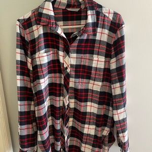 Athleta Plaid Shirt
